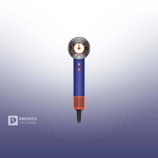 Фен Dyson Supersonic Nural HD16 (Vinca Blue/Topaz) с кейсом